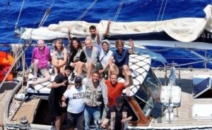 Madleen Ιστιοφόρο μέλη πληρώματος