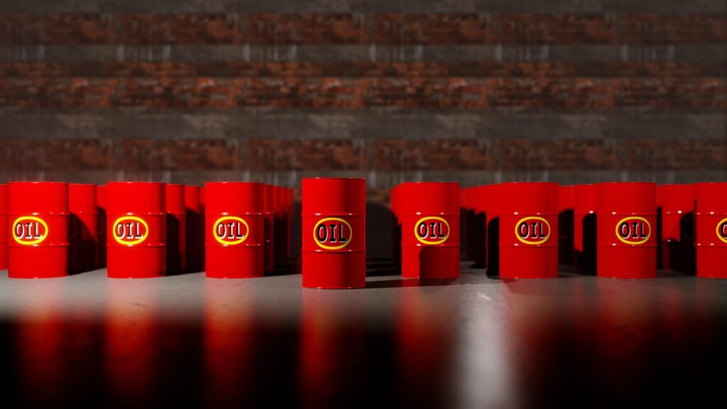 Πετρέλαιο βαρέλια πίξα