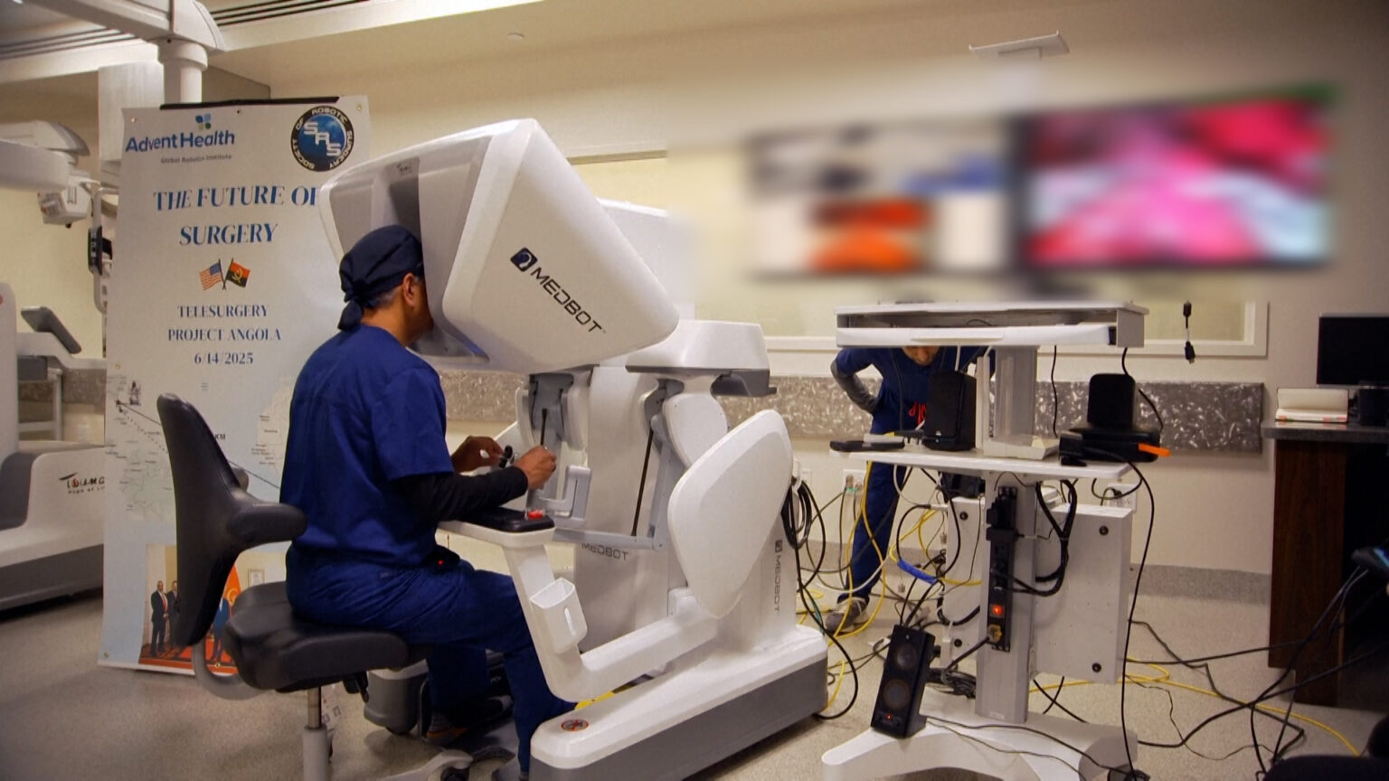 Ρομποτικό χειρουργείο Αμερική - Αφρική