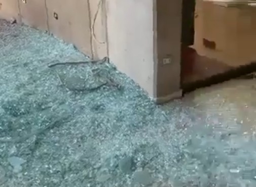 Σπασμένα γυαλιά σεισμός Χιλή