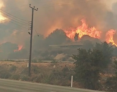 Φωτιά στη Λεμεσό
