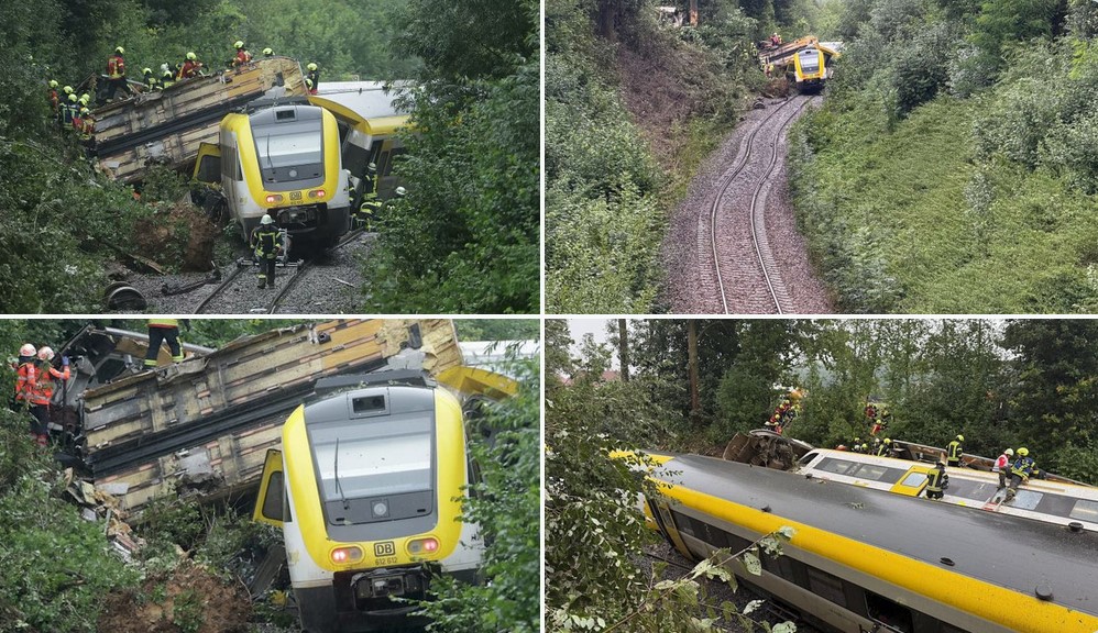 Εκτροχιασμός τρένου στη Γερμανία