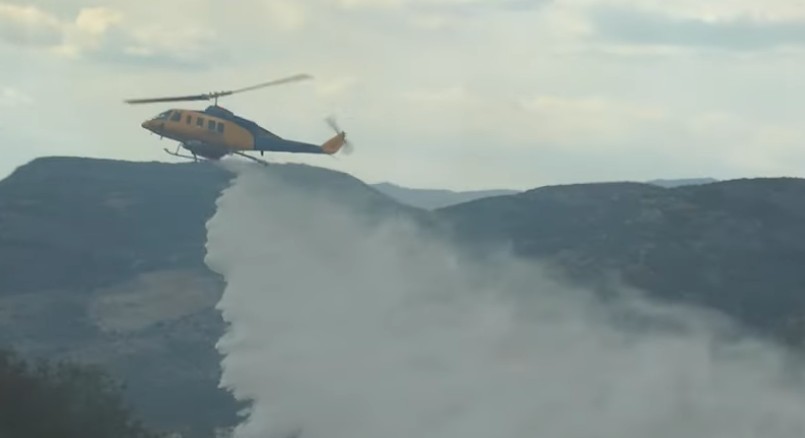 Ελικόπτερο πυροσβεστικής ρίψη