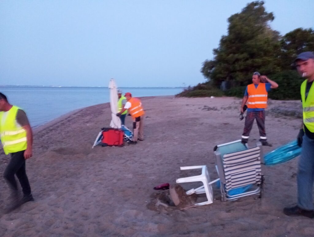 Καθαρισμός Παραλίας Γερακινής