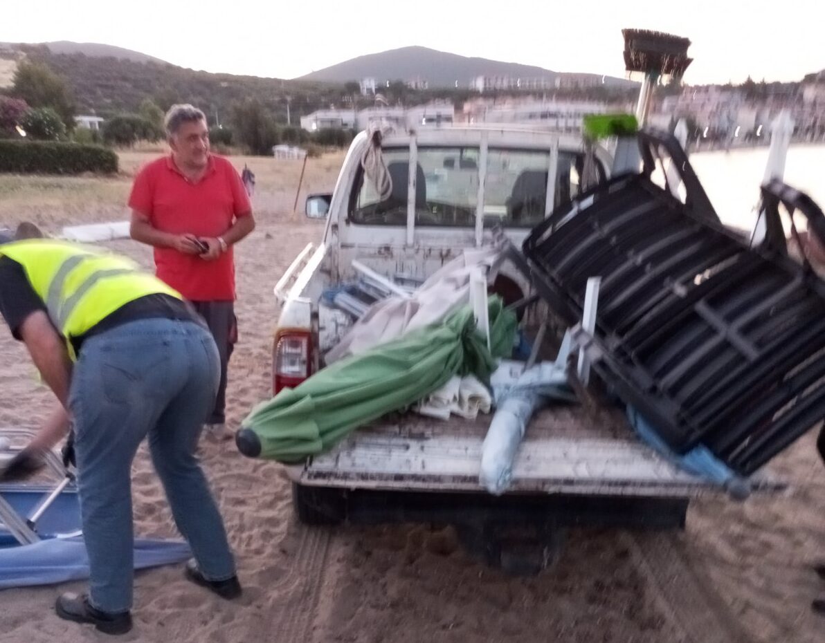 Καθαρισμός Παραλίας Γερακινής Χαλκιδικής