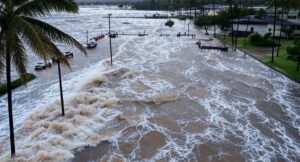 Τσουνάμι κύματα παραλία