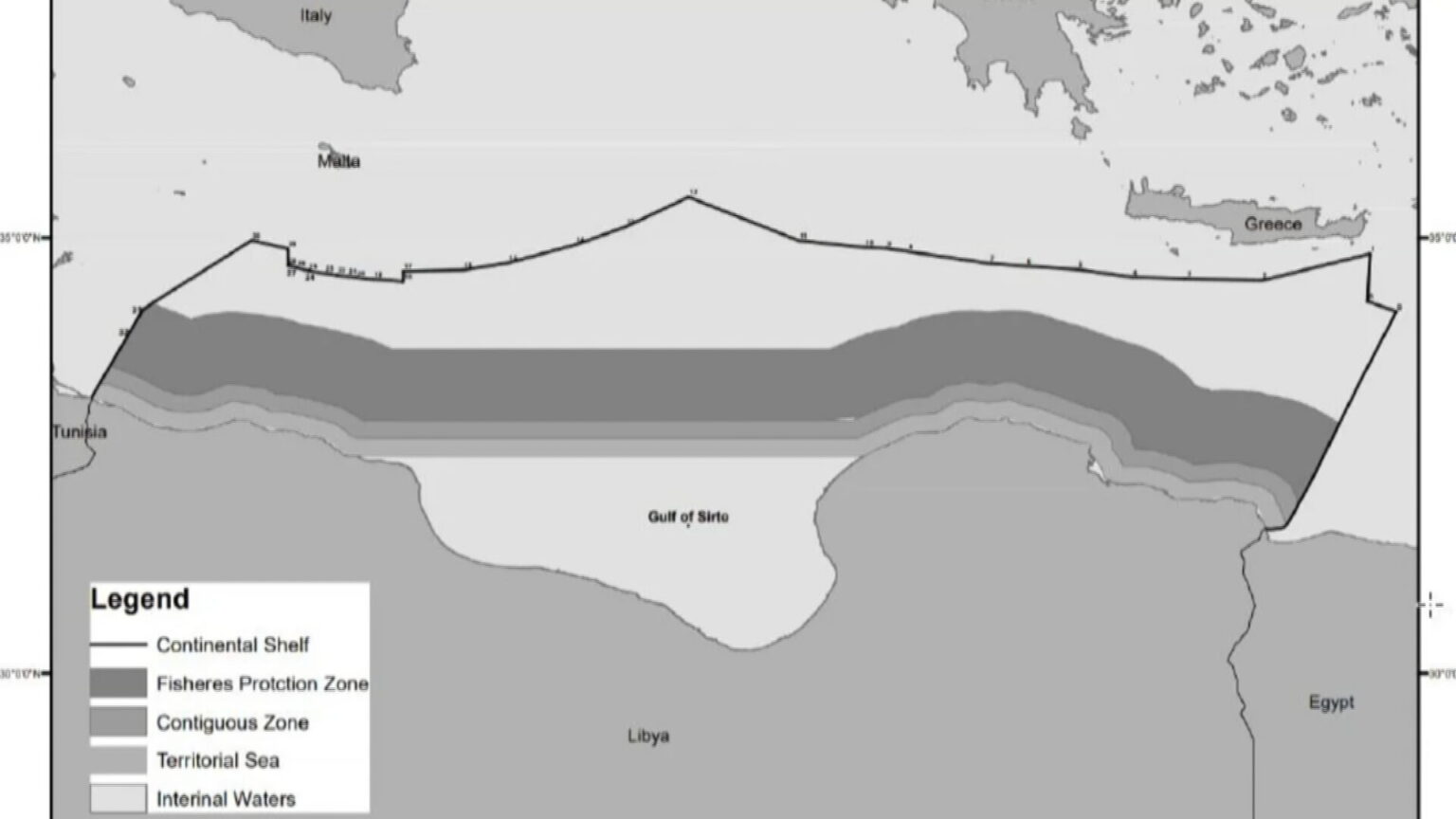 Χάρτης Λιβύη