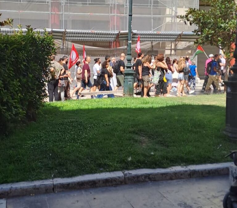 Θεσσαλονίκη πορεία υπερ της Παλαιστίνης