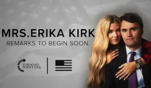 Η ομιλία της χήρας του Τσάρλι Κερκ, Ερικας Κερκ