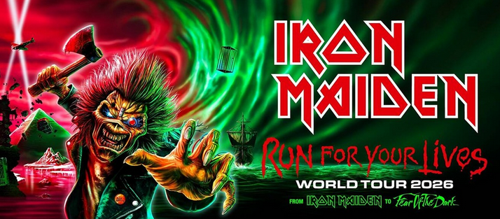 Οι IRON MAIDEN στο ΟΑΚΑ