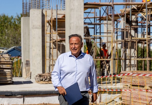 Ο δήμαρχος Θεσσαλονίκης Στέλιος Αγγελούδης