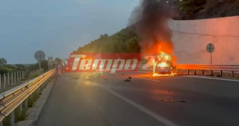 Δυστύχημα στην Ολύμπια οδό