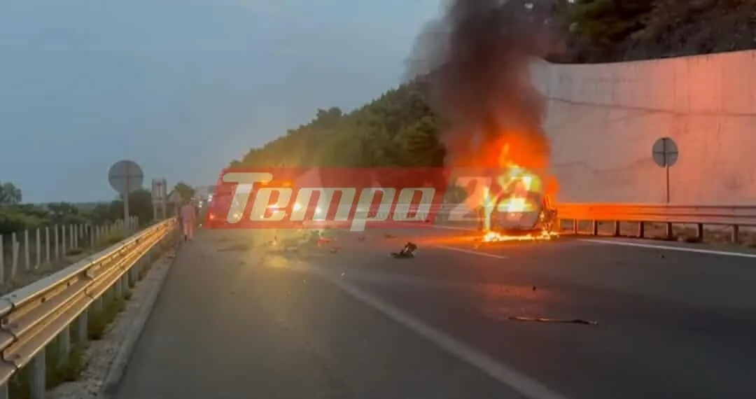 Δυστύχημα στην Ολύμπια οδό