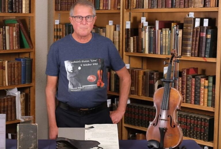 Το βιολί του Αϊνστάιν σε δημοπρασία.