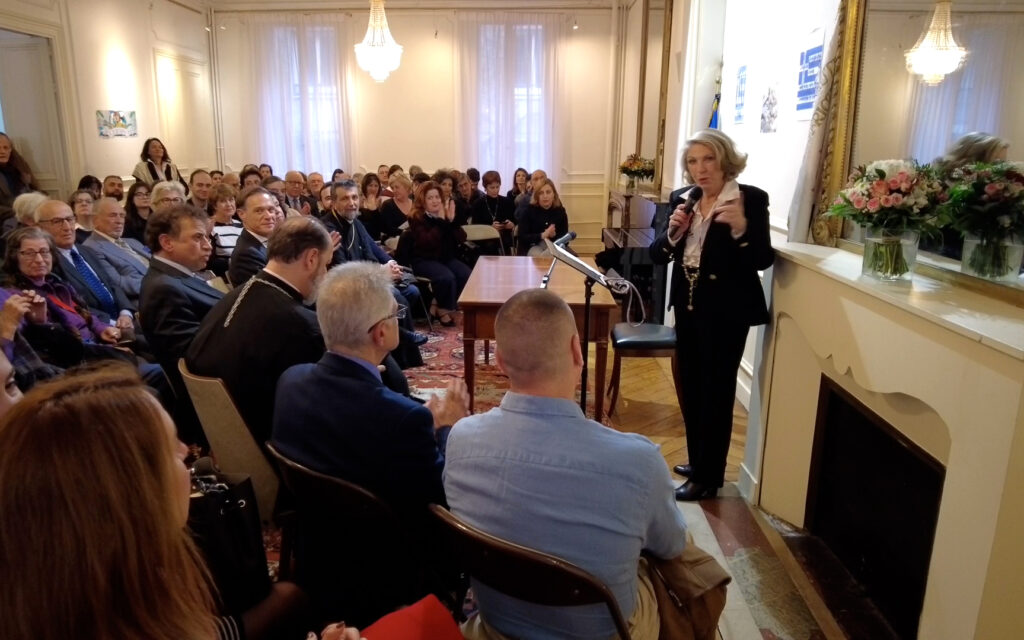 Η Πρόεδρος της Ελληνικής Κοινότητας κ. Σέτα Θεοδωρίδου