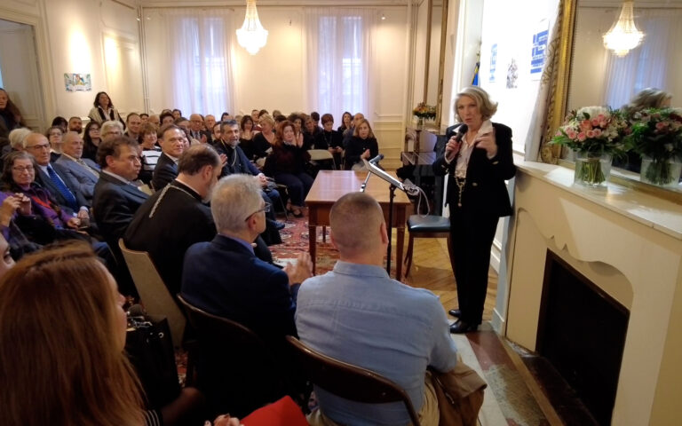 Η Πρόεδρος της Ελληνικής Κοινότητας κ. Σέτα Θεοδωρίδου