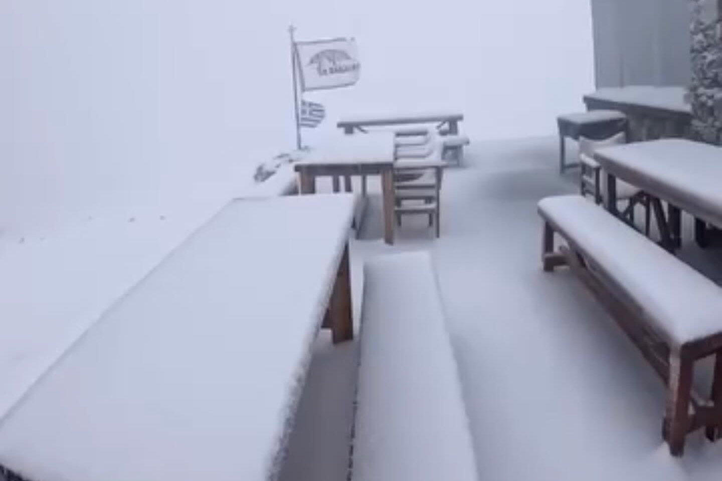 Χιόνια στον Όλυμπο