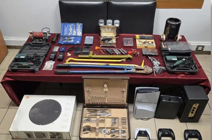 Εργαλεία διάρρηξης Αστυνομία