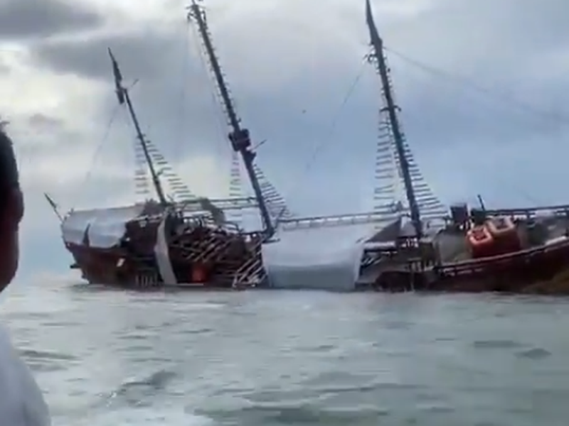 Marigalante πειρατικό πλοίο Μεξικό