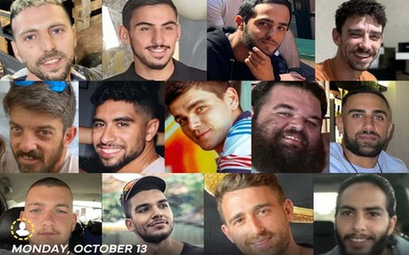 13 Ισραηλινοί όμηροι