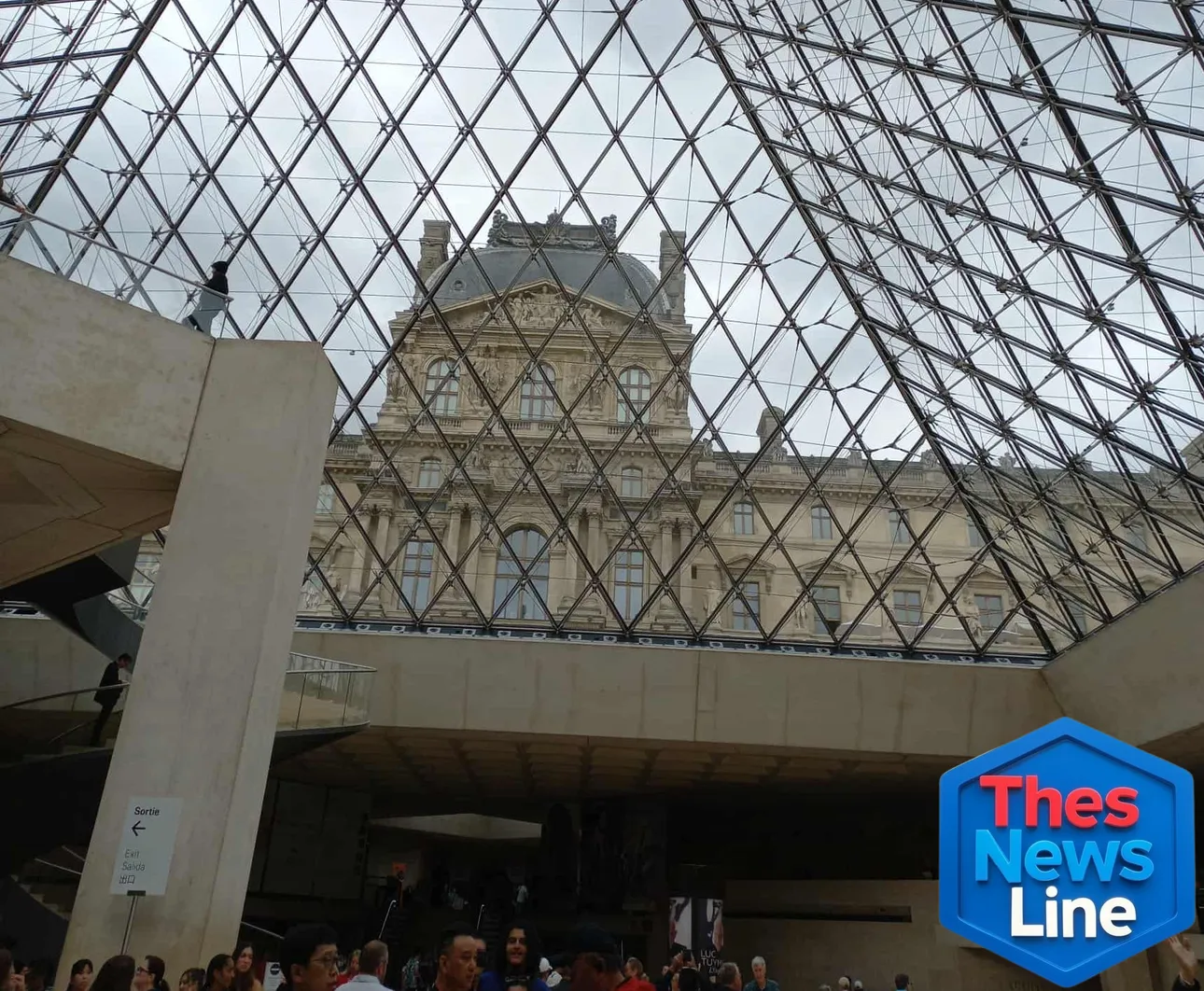 Παρίσι Το μουσείο του Λούβρου