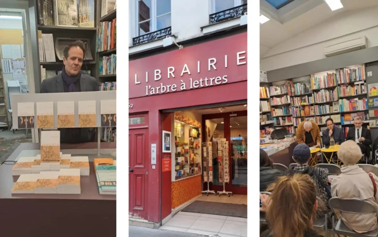 Παρίσι Παρουσίαση του βιβλίου demi coeur στο γαλλικό κοινό.