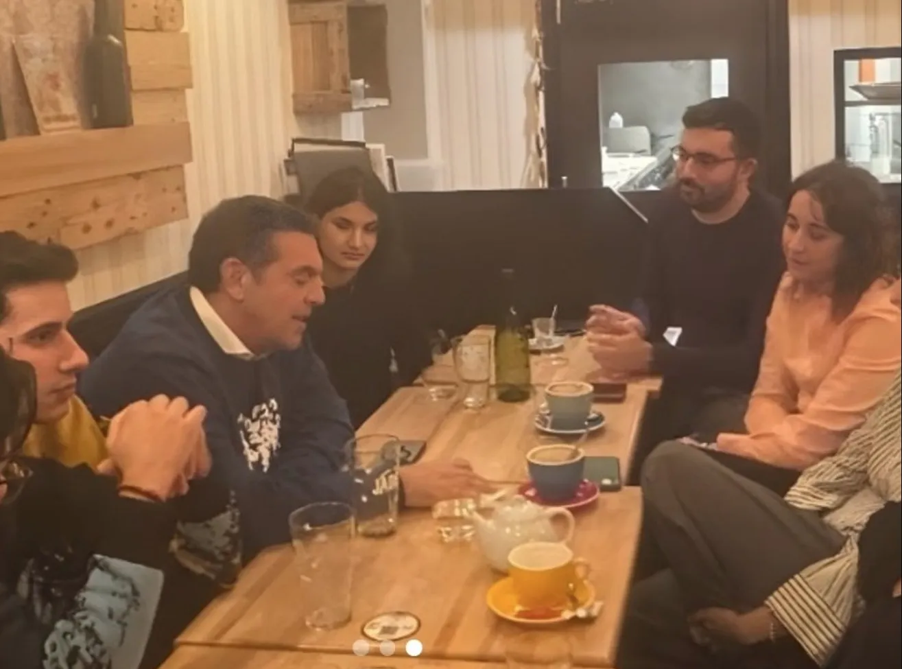 Αλέξης Τσίπρας συνάντηση με φοιτητές στο Παρίσι