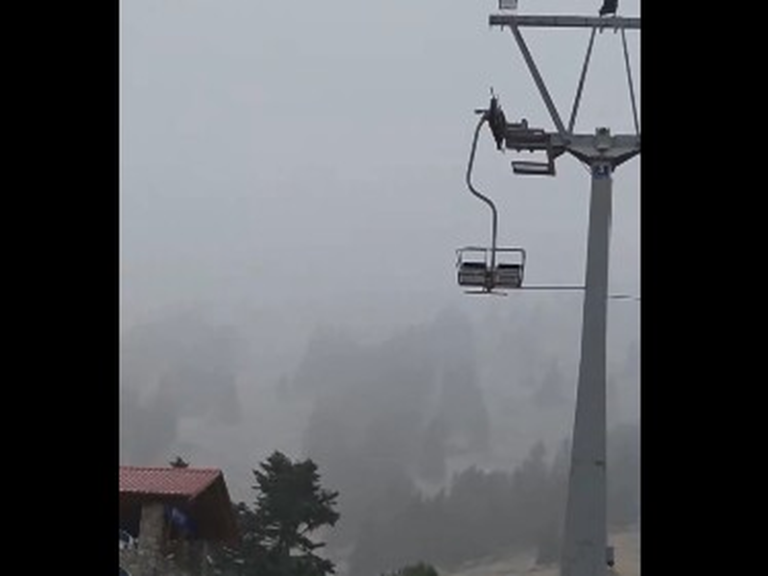 Χιόνια στα Καλάβρυτα