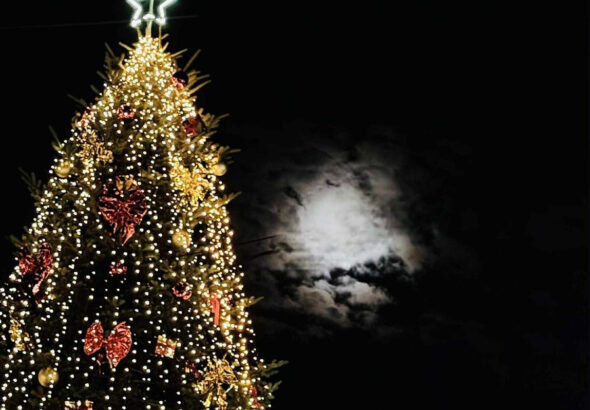 Ταξιαρχης Χαλκιδικής Φωταγώγηση Χριστουγεννιάτικου δέντρου
