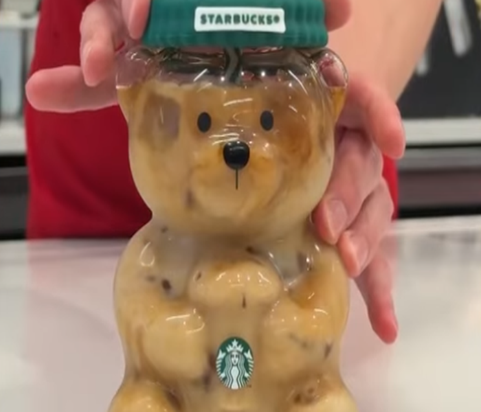 Ποτήρι αρκουδάκι από τα Starbucks