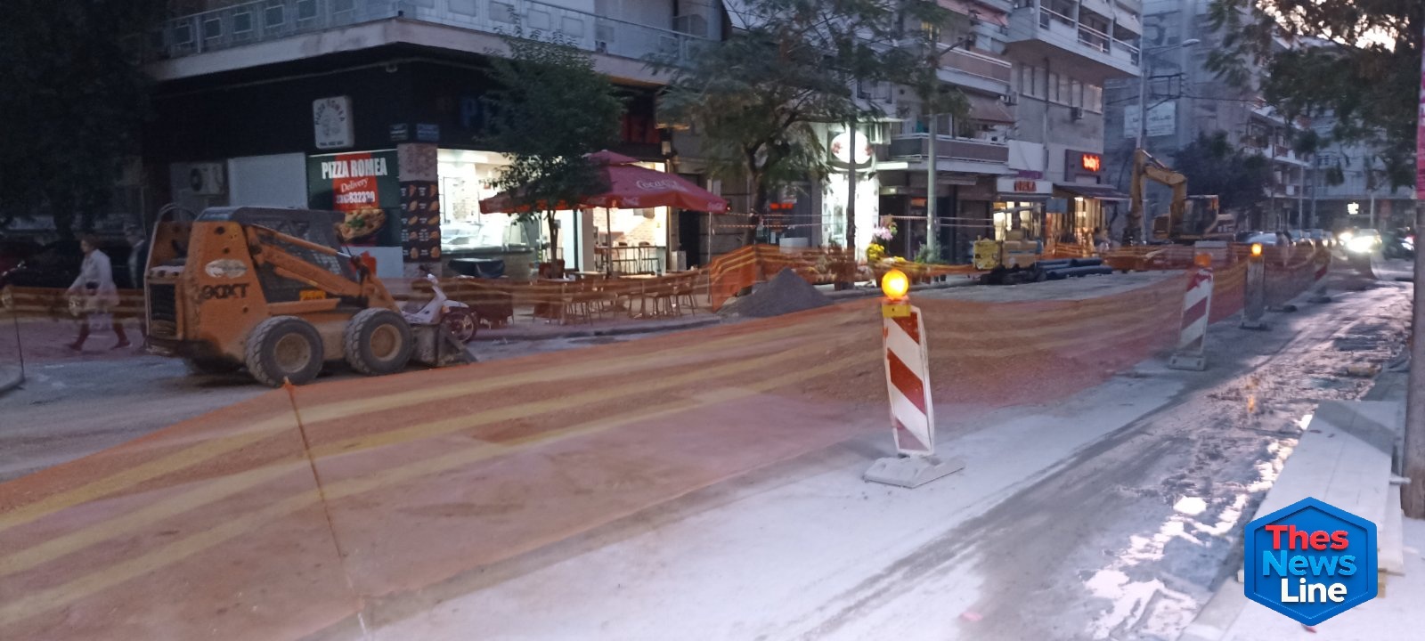 Έργα Μπότσαρη κλειστός δρόμος