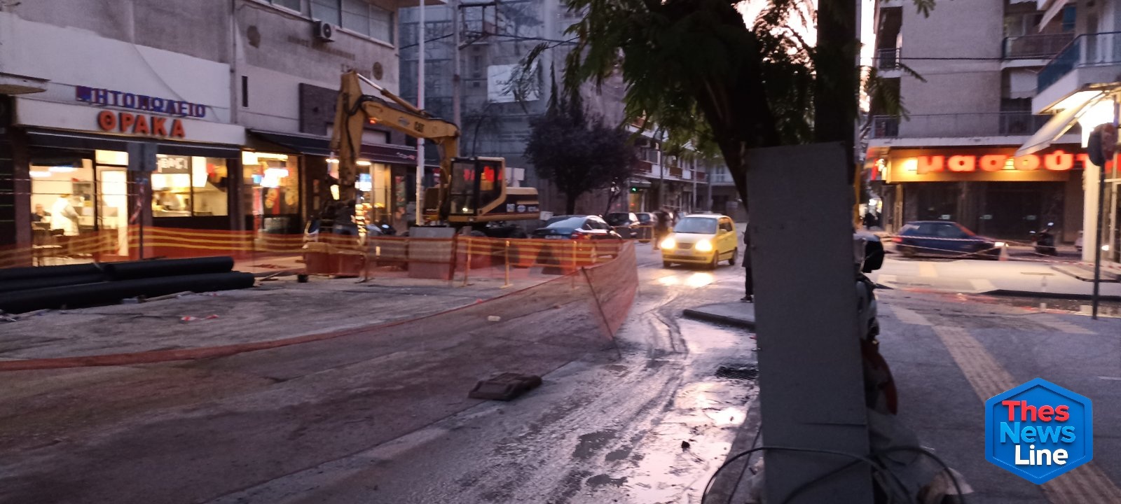 Έργα Μπότσαρη κλειστός δρόμος