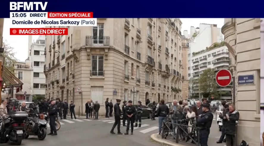 La SANTE φυλακή αποφυλάκιση Σαρκοζί