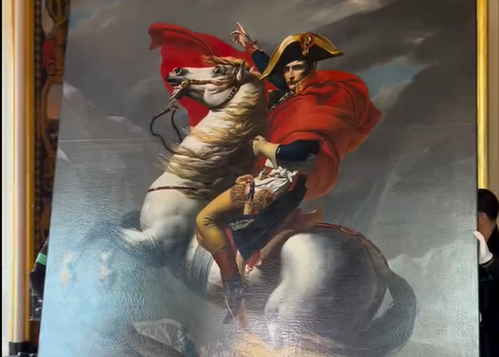 Πίνακας ζωγραφικής Ναπολέοντα στις Βερσαλλίες