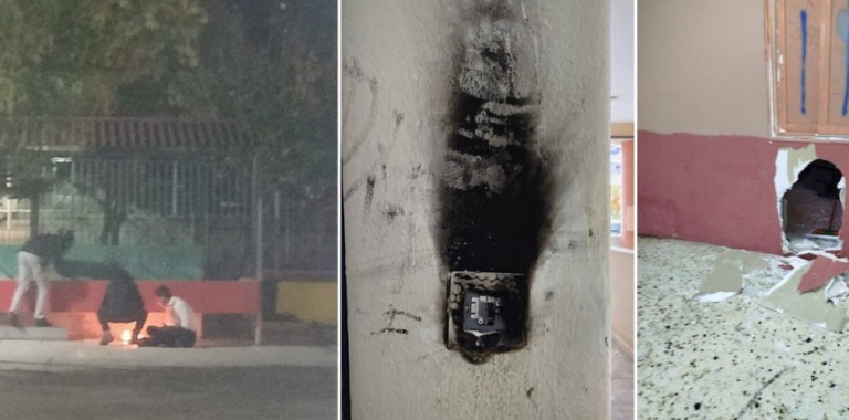 Βανδαλισμοί σε σχολείο στην Καλαμαριά