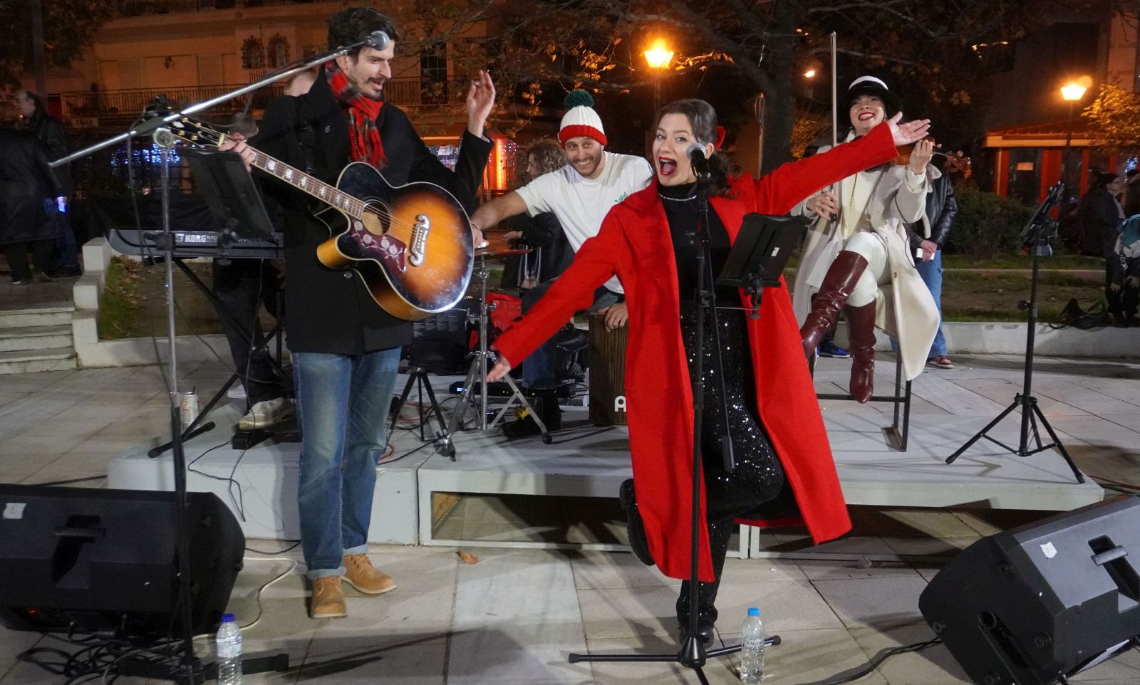 Άναμμα χριστουγεννιάτικου δέντρου Εύοσμος 2025