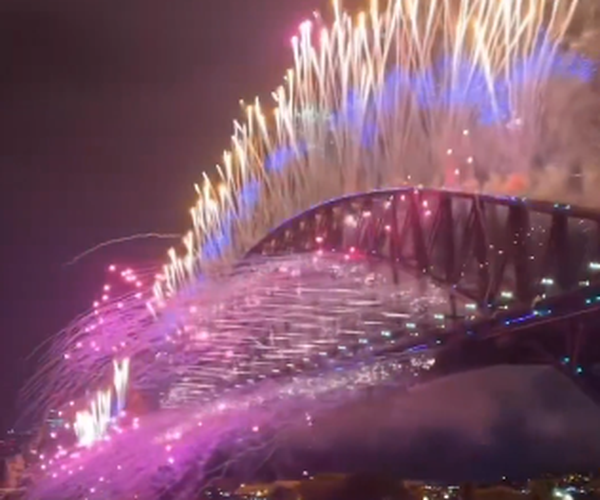 Πρωτοχρονιά Αυστραλία πυροτεχνήματα