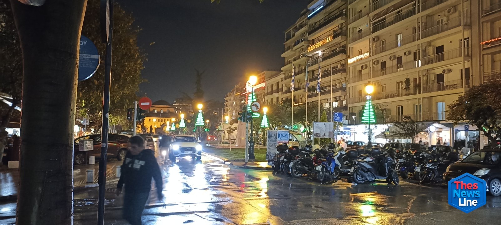 Οδός Ερμού χριστουγεννιάτικος στολισμός