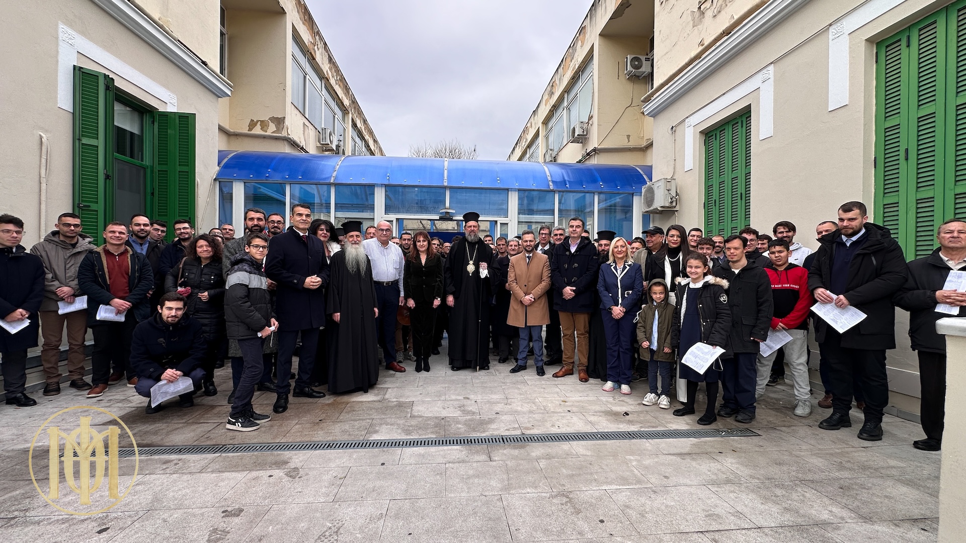 Ο μητροπολίτης Φιλόθεος στο νοσοκομείο Άγιος Δημήτριος