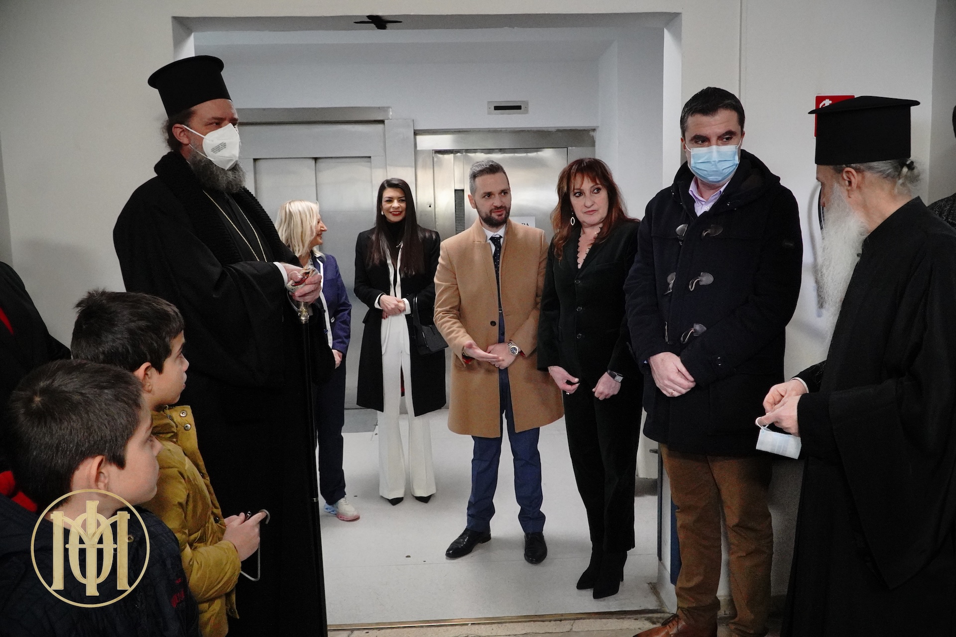 Ο μητροπολίτης Φιλόθεος στο νοσοκομείο Άγιος Δημήτριος