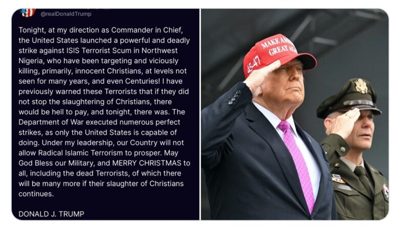 Τραμπ επίθεση στη Νιγηρία