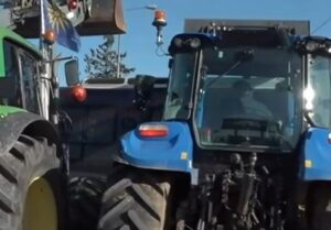 Αγρότες τρακτέρ