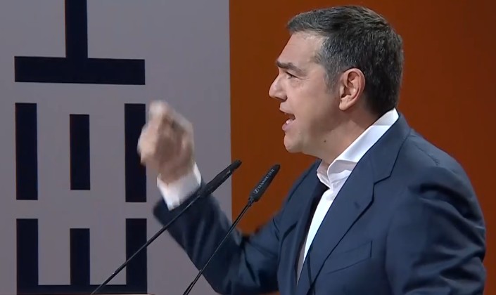 Αλέξης Τσίπρας στη παρουσίαση του βιβλίου Ιθάκη