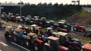 Τρακτέρ μπλόκα αγροτών