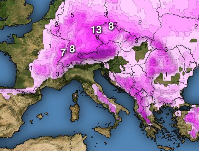 Χιονοπτώσεις για το 2026