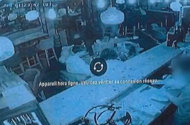 Le Constellation bar Crans Montana security camera