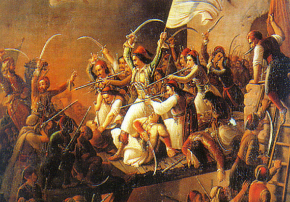 Πίνακας Ντελακρουά "Έξοδος Μεσολογγίου"