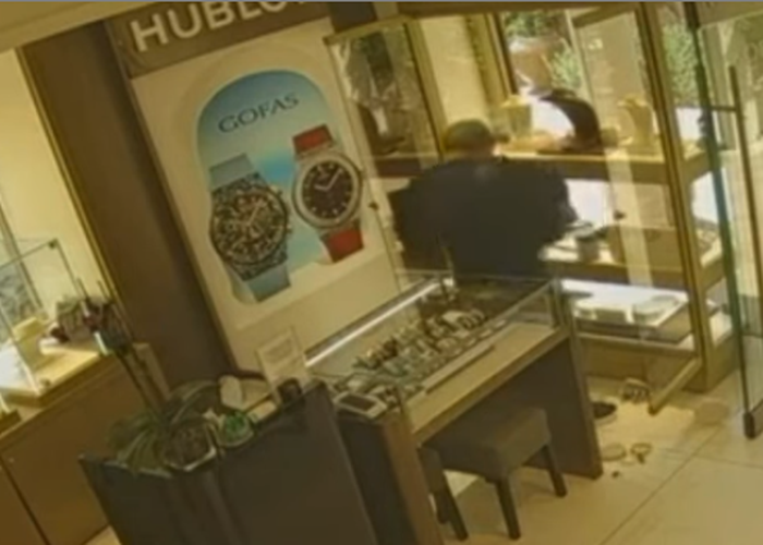 Ληστεία Χαλκιδική κοσμητοπωλείο