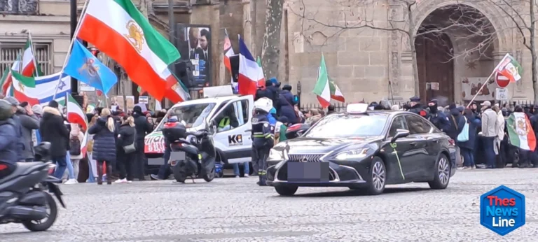 Διαδήλωση στο Παρίσι για το Ιράν