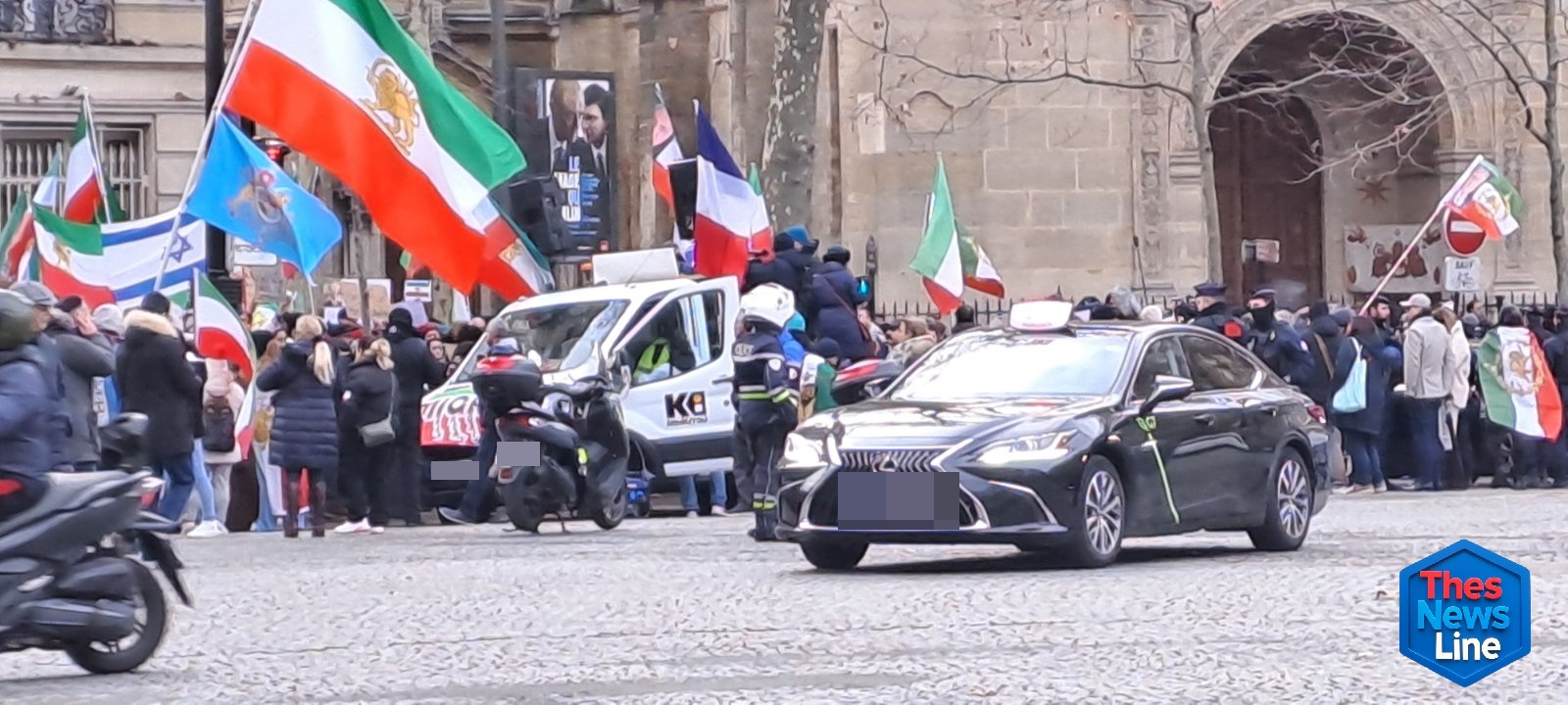 Διαδήλωση στο Παρίσι για το Ιράν